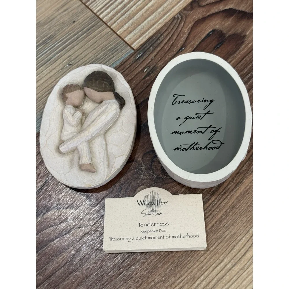 Willow Tree Tenderness Trinket Box Treasuring a Quiet Moment of Motherhood